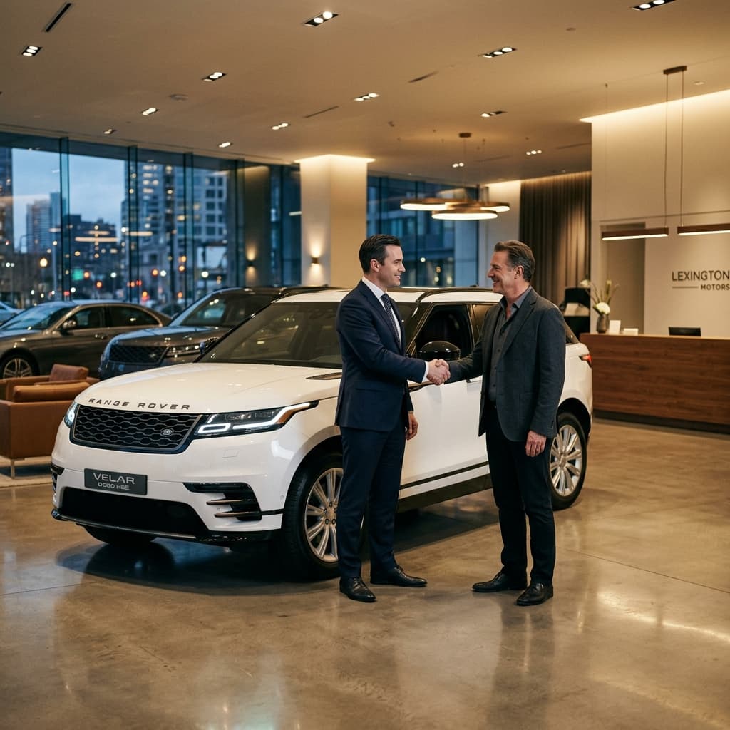 Chauffeur Services Dealership Handshake