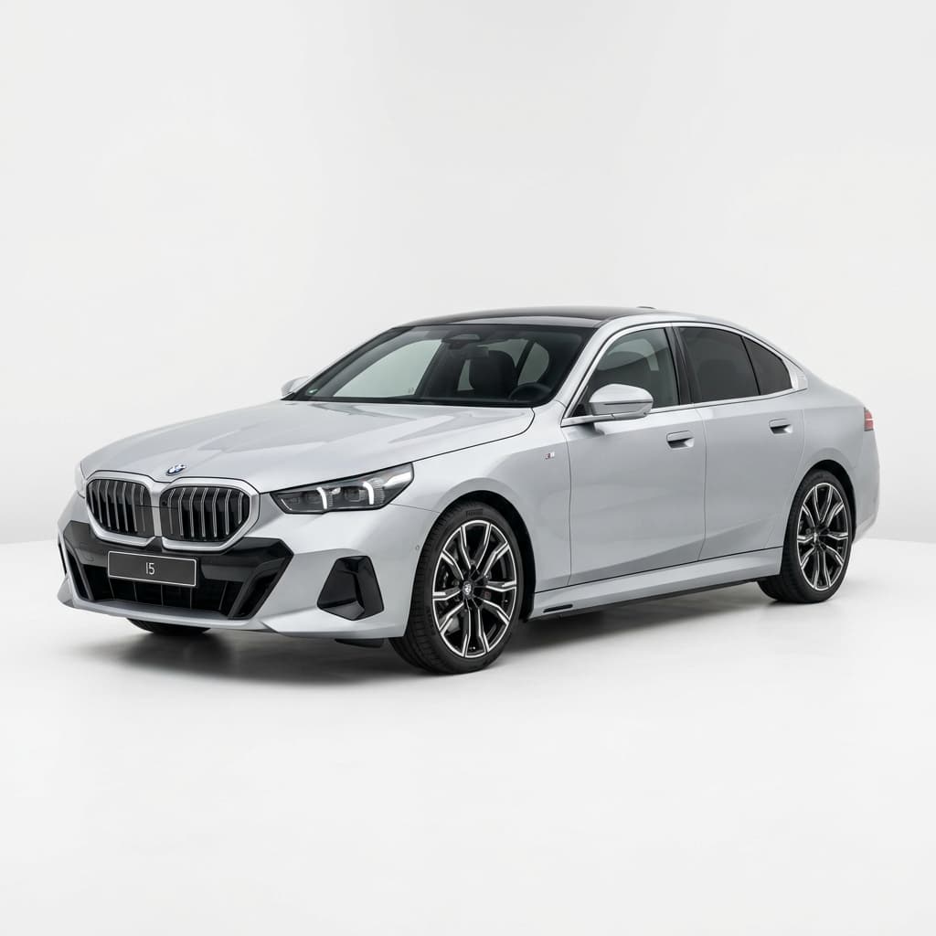 silver bmw i5 car 2015 suv